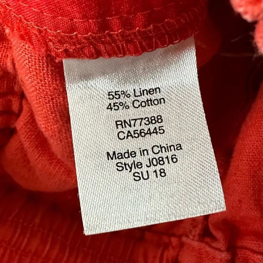 J. Crew Tie Side Drawstring Pull On Shorts size Small - Picture 6 of 7